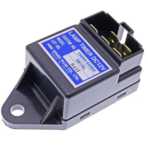 Time Relay, Compatible with Kubota 1569465992 1569465990 S81NL SBA385870500, 12V, Machinery Replacement Part (1569465992) in Saudi Arabia