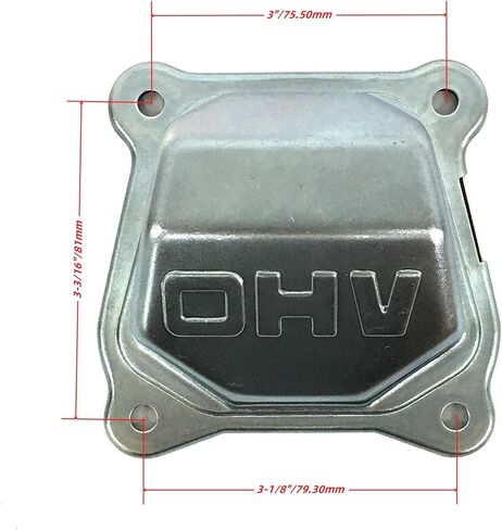 Cylinder Head Valve Cover with Gasket bolts – Replacement Part Fits Predator 79cc & 212cc Non-Hemi Engine for Coleman 196cc Mini Bike B200R BT200X for 98cc/196cc Go Karts CK100 GK100 GK200 KT196 CK196 in Saudi Arabia