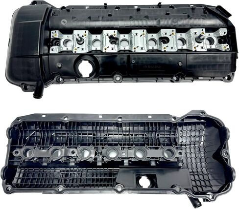 11121432928 Engine Valve Cover Kit W/Gasket&Bolts Compatible with BMW 323i 325i 328i 330i 525i 528i 530i X5 Z3 E46 E39 E53 M52/M54 2.5L 2.8L 3.0L 2001-08/2002 in Saudi Arabia