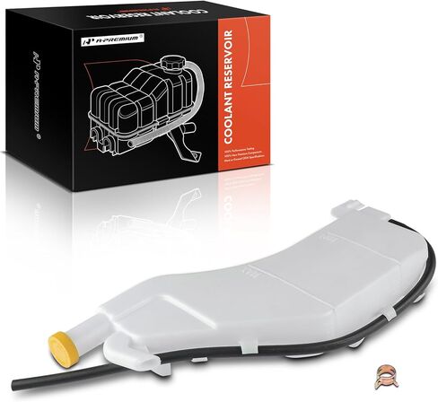 A-Premium Engine Coolant Overflow Recovery Reservoir Tank [with Cap & Tubing] Compatible with Nissan Sentra 2013-2019 1.8L - Front in Saudi Arabia