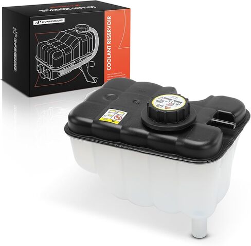 A-Premium Front Pressurized Coolant Reservoir with Cap Compatible with 1998-2011 Ford Crown Victoria, Lincoln Town Car, Mercury Grand Marquis, 2003-2004 Mercury Marauder, 4.6L in Saudi Arabia