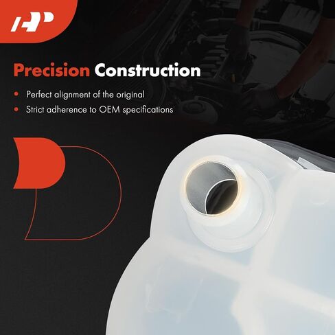 A-Premium Front Pressurized Coolant Reservoir with Cap Compatible with 1998-2011 Ford Crown Victoria, Lincoln Town Car, Mercury Grand Marquis, 2003-2004 Mercury Marauder, 4.6L in Saudi Arabia