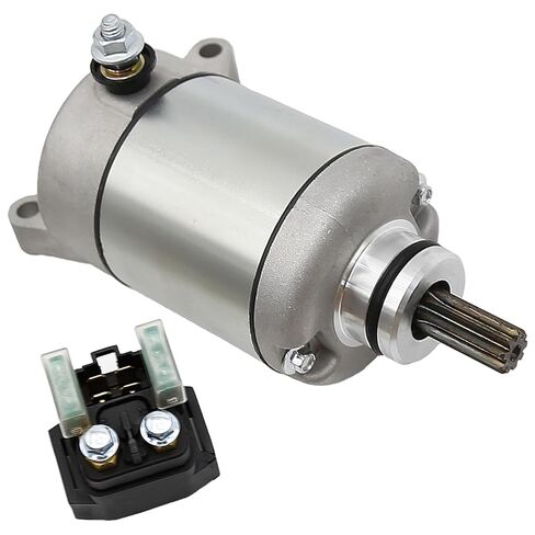 5TG-81890-00-00 Starter Motor with Solenoid Relay Replacement for Yamaha YFZ450 2004-2009 2012-2013| YFZ450 LE | YFZ450 SE/SE II / YFZ450 BBE Replace# 5TG-81800-00-00 18761 SMU0264 410-54071 in Saudi Arabia
