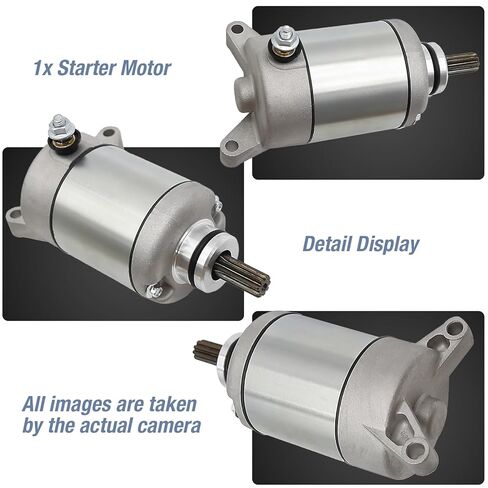 5TG-81890-00-00 Starter Motor with Solenoid Relay Replacement for Yamaha YFZ450 2004-2009 2012-2013| YFZ450 LE | YFZ450 SE/SE II / YFZ450 BBE Replace# 5TG-81800-00-00 18761 SMU0264 410-54071 in Saudi Arabia
