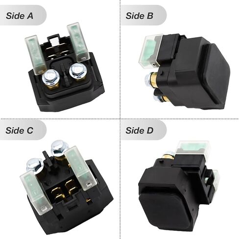 5TG-81890-00-00 Starter Motor with Solenoid Relay Replacement for Yamaha YFZ450 2004-2009 2012-2013| YFZ450 LE | YFZ450 SE/SE II / YFZ450 BBE Replace# 5TG-81800-00-00 18761 SMU0264 410-54071 in Saudi Arabia