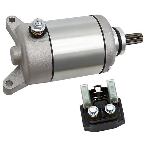 5TG-81890-00-00 Starter Motor with Solenoid Relay Replacement for Yamaha YFZ450 2004-2009 2012-2013| YFZ450 LE | YFZ450 SE/SE II / YFZ450 BBE Replace# 5TG-81800-00-00 18761 SMU0264 410-54071 in Saudi Arabia
