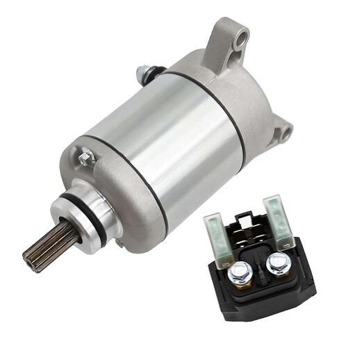 5TG-81890-00-00 Starter Motor with Solenoid Relay Replacement for Yamaha YFZ450 2004-2009 2012-2013| YFZ450 LE | YFZ450 SE/SE II / YFZ450 BBE Replace# 5TG-81800-00-00 18761 SMU0264 410-54071 in Saudi Arabia