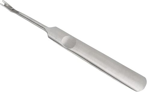 Stainless Steel Leather Groover Sewing Tool for DIY Leather Crafts (Type 95V) in Saudi Arabia