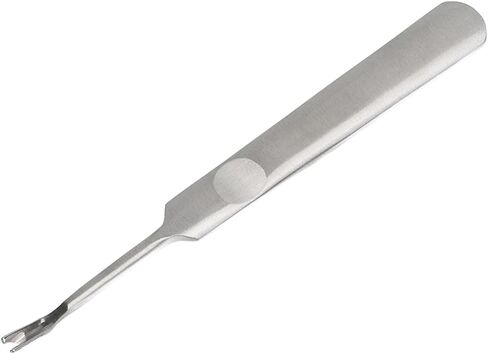 Stainless Steel Leather Groover Sewing Tool for DIY Leather Crafts (Type 95V) in Saudi Arabia