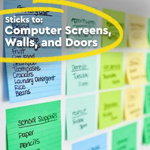 Post-it Super Sticky Notes-to-go Pop-Up Notes, 3 in. x 3 in., 6 Dispensers with 540 Total Pastel Sticky Notes in Pink Salt Color, Great for School, Office, Classroom, or Home in Saudi Arabia
