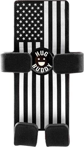 حامل جهاز #Hugbuddy من ألبينا 66586Z - أسود، عبوة واحدة in Kuwait