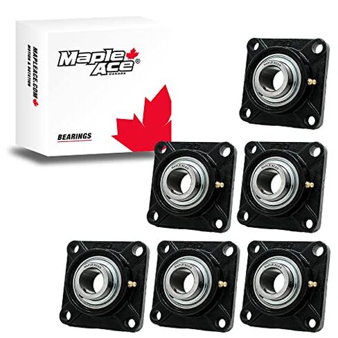 MAPLE ACE UCF204-12 R3 حامل شفة ثلاثي الشفاه 3/4 بوصة تتحمل 4 مسامير صلبة (2 قطعة) in Kuwait