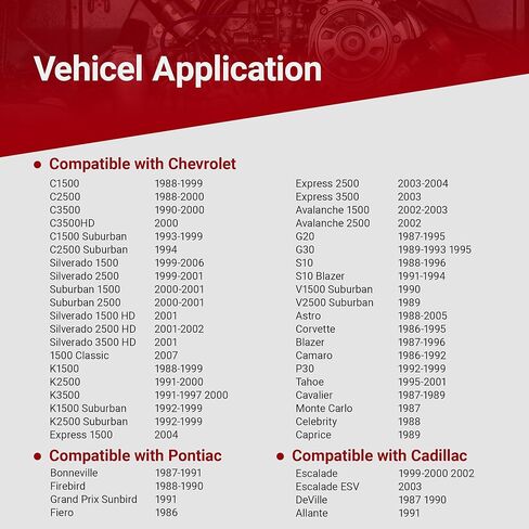 Fuel Filter Compatible with Chevrolet Chevy C1500 C2500 C3500 Replacement for Buick GMC K1500 K2500, Replaces GF481 in Kuwait