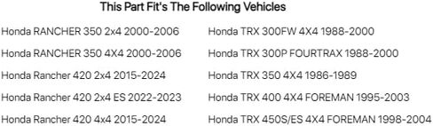 Tusk 4-Stroke Oil Change Kit Pro-Honda GN4 10W-40 For HONDA Rancher 420 2x4 2015-2023 in Saudi Arabia