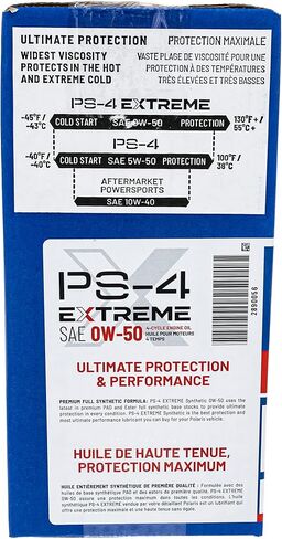 Polaris 2890056 PS-4 0W-50 Extreme Duty Oil Change Kit 2010-2013 Ranger 800 XP in Saudi Arabia