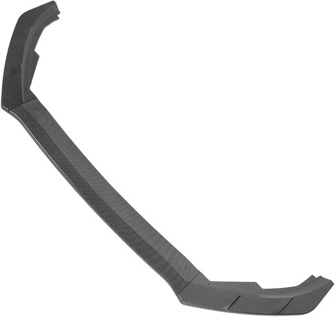 Sporty Front Bumper Lip Spoiler for Focus MK4 ST Line 2019-2022 Enhance Aerodynamics Secure Attachment Black ABS (Carbon Fiber Pattern) in Saudi Arabia