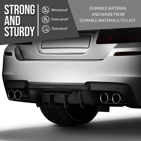 G-PLUS الناشر الخلفي متوافق مع BMW 5 Series F10 535i M5 M Sport 2012 2013 2014 2015 2016 المصد الخلفي الناشر الأسود اللامع in Saudi Arabia