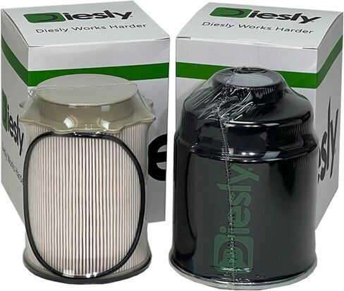 Fuel & Oil Filter Water Separator Replacement for 2013-2018 6.7L RAM/Dodge Cummins Diesel 2500 3500 4500 in Kuwait