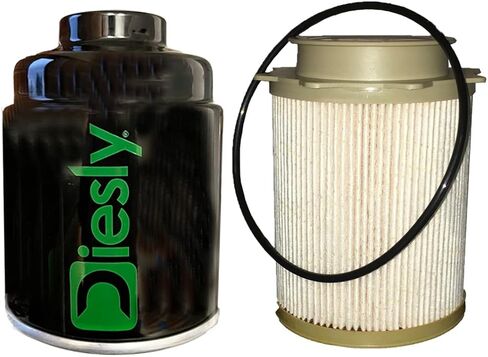 Fuel & Oil Filter Water Separator Replacement for 2013-2018 6.7L RAM/Dodge Cummins Diesel 2500 3500 4500 in Kuwait