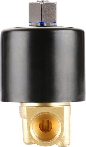 باومين صمام الملف اللولبي الكهربائي النحاسي 3/8 انش للوقود والماء والهواء بتيار متردد 110 فولت in Kuwait