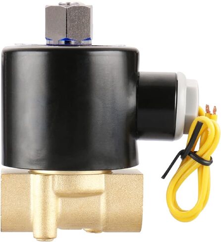 باومين صمام الملف اللولبي الكهربائي النحاسي 3/8 انش للوقود والماء والهواء بتيار متردد 110 فولت in Kuwait