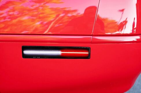 iJDMTOY Black-Out Smoked Lens White/Red Full LED Position/Side Marker Light Kit Compatible with Chevrolet 1988-1996 C4 Corvette, Replace OEM Rear Dual-Color Glass Sidemarkers in Saudi Arabia