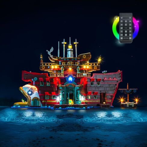 LED Lighting Compatible with Lego 75640 ONE Piece The Baratie Floating Restaurant - JUST Lights, Light Kit Compatible with Lego 75640,NOT Included The Model Set in Saudi Arabia
