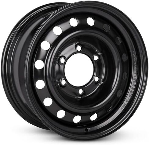 New OEM Replacement Wheel for 2000-2006 Toyota Tundra 16x7 inch Steel Rim Black Painted Fit 205/55R16 in Saudi Arabia