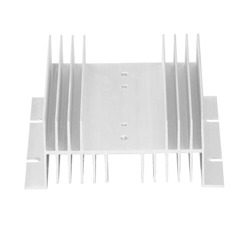 Baomain Heat Sinks Aluminum for 3 Phase Solid State Relay 10A-100A 110mm X 100mm X 80mm in Kuwait