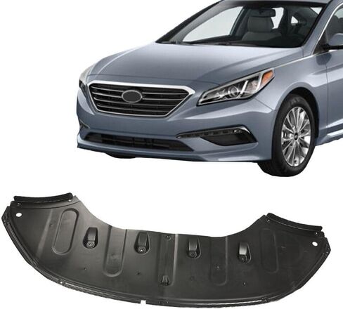 Apply to Front Engine Splash Shield for 2015-2017 Hyundai Sonata | Includes Insulation Foam for Superior Protection in Saudi Arabia