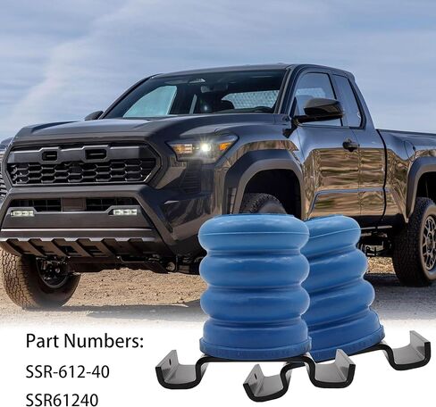SSR-612-40 طقم نوابض مساعد الهواء الخلفي متوافق مع Toyota Tacoma Hilux Frontier D-Max 4x2 4x4 2013-2023 نوابض مساعد التعليق الخلفي تحل محل SSR-612-40 in Kuwait