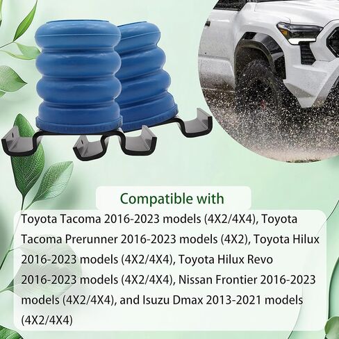 SSR-612-40 طقم نوابض مساعد الهواء الخلفي متوافق مع Toyota Tacoma Hilux Frontier D-Max 4x2 4x4 2013-2023 نوابض مساعد التعليق الخلفي تحل محل SSR-612-40 in Kuwait