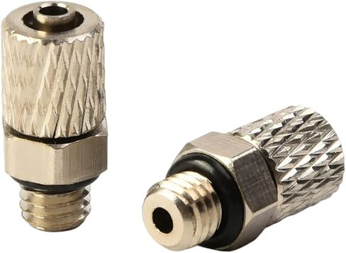 Othmro 5Pcs Reusable Fitting,Quick Coupler 4mm or 5/32" Tube OD x M5 Thread Air Hose Plug in Kuwait