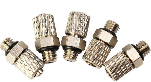 Othmro 5Pcs Reusable Fitting,Quick Coupler 4mm or 5/32" Tube OD x M5 Thread Air Hose Plug in Kuwait