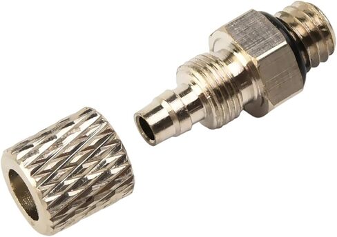 Othmro 5Pcs Reusable Fitting,Quick Coupler 4mm or 5/32" Tube OD x M5 Thread Air Hose Plug in Kuwait