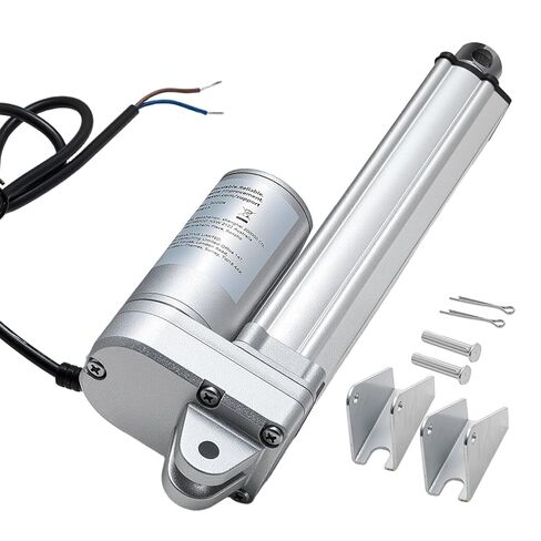 المحرك الخطي VEVOR 12 فولت، 20 بوصة IP65 المحرك الخطي المقاوم للماء، 660 رطل/3000 نيوتن 0.19 بوصة/ثانية مشغل الحركة الخطية مع دعامة تثبيت للاستخدام الخارجي in Kuwait