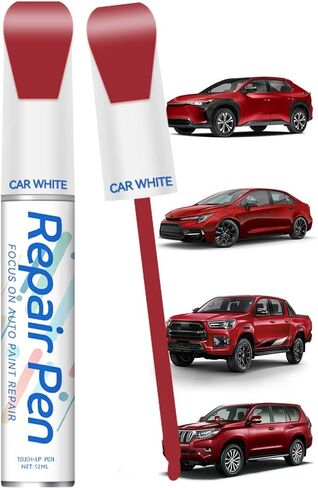 طلاء Touch Up متوافق مع رقائق Toyota Exact Match وNicks Touch Up (فضي كلاسيكي معدني (1F7)) in Saudi Arabia