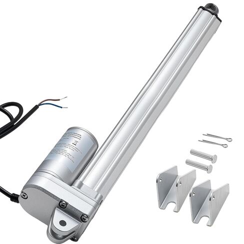 المحرك الخطي VEVOR 12 فولت، 20 بوصة IP65 المحرك الخطي المقاوم للماء، 660 رطل/3000 نيوتن 0.19 بوصة/ثانية مشغل الحركة الخطية مع دعامة تثبيت للاستخدام الخارجي in Kuwait