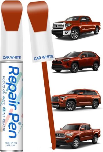 طلاء Touch Up متوافق مع طلاء Toyota Exact Match 2 في 1 لإصلاح الرقائق والنكات (Matador Red Mica(3R1)) in Kuwait