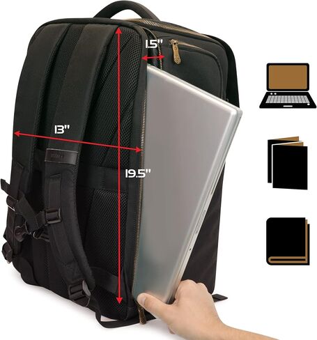 ENHANCE Collector's Edition DnD Backpack - RPG DM Bag for Dungeons and Dragons - DnD Bag fits 6-8 Books, 18" Laptop/DM Screen Slot, Miniature Foam Trays, Accessory Pockets, Map Strap (Dragon Black) in Saudi Arabia