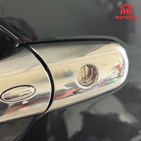 غطاء مقبض الباب مناسب لنيسان أرمادا 2017-2020 80646-1BA0A لسيارة إنفينيتي QX60 QX70 QX80 2014-2019 EX35 FX35 FX50 QX50 QX56، غطاء مقبض باب السيارة الخارجي الأيسر للسائق مع فتحة مفتاح in Saudi Arabia