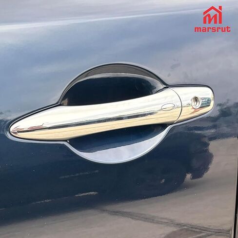 غطاء مقبض الباب مناسب لنيسان أرمادا 2017-2020 80646-1BA0A لسيارة إنفينيتي QX60 QX70 QX80 2014-2019 EX35 FX35 FX50 QX50 QX56، غطاء مقبض باب السيارة الخارجي الأيسر للسائق مع فتحة مفتاح in Saudi Arabia