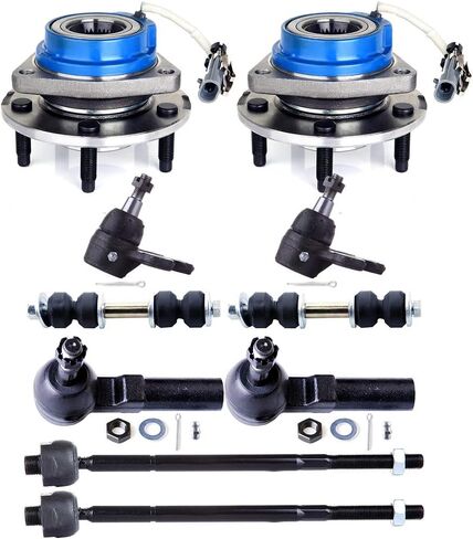 10PCS Front Suspension Kit Sway Bars Outer Inner Tie Rod Lower Ball Joint Wheel Hub kit fit 2000-2005 for Buick LeSabre 1997-2005 for Buick Park Avenue 1997-1999 for Buick Riviera in Saudi Arabia