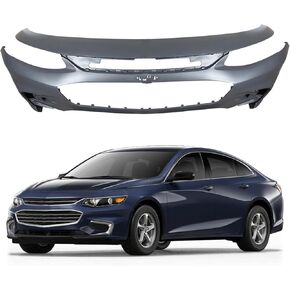 Primered Front Bumper Cover Fascia without Sensor Holes Replacement for Malibu 2016 2017 2018 in Kuwait