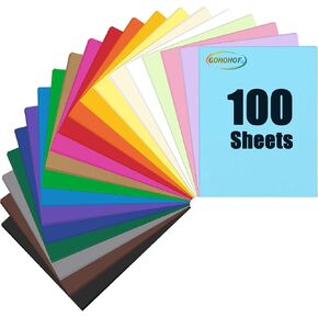 100 Sheets White Cardstock 8.5 x 11 Cardstock Printer Paper 65 lb/180 gsm, Card Stock Paper for Printer, Drawing,Gift tags,Invitations in Kuwait