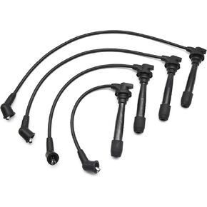 4 PCS 2750126D00 Ignition Spark Plug Wire Set Compatible with Hyundai Accent 1.6L L4 2001 2002 2003 2004 2005 2006 OEM 9241669 2750126A00 in Saudi Arabia