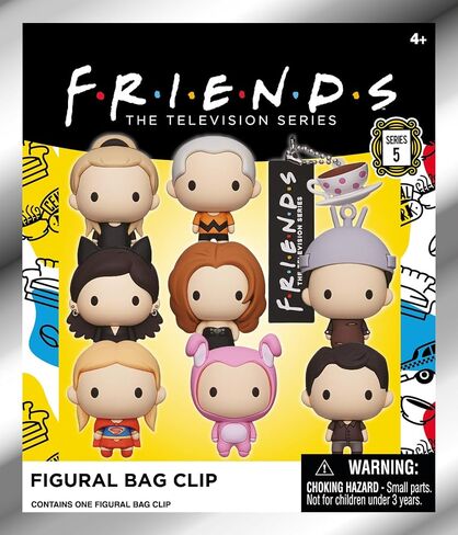 Friends 3D Foam Bag Clip Blind Bag - Series #5 in Saudi Arabia