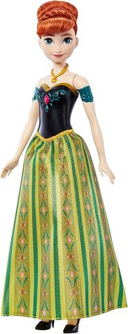 Mattel Disney Frozen Toys, Singing Anna Doll in Signature Clothing, Sings “for The First Time in Forever" from The Disney Movie Frozen, Gifts for Kids in Saudi Arabia
