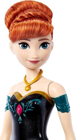 Mattel Disney Frozen Toys, Singing Anna Doll in Signature Clothing, Sings “for The First Time in Forever" from The Disney Movie Frozen, Gifts for Kids in Saudi Arabia