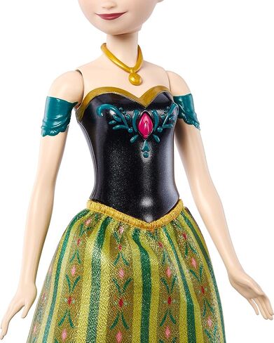 Mattel Disney Frozen Toys, Singing Anna Doll in Signature Clothing, Sings “for The First Time in Forever" from The Disney Movie Frozen, Gifts for Kids in Saudi Arabia